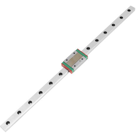 1pc MGN12H Miniature Linear Rail Guide 350mm Length 12mm Width   Slide Block