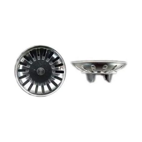 Cestello in acciaio inox 80mm per tubo di scarico di 114mm di diametro (1/3)