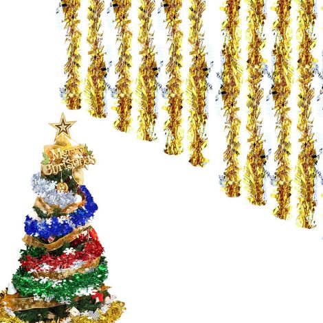 10 Guirlande, fil de fer flexible, décoration brillante, usage intérieur, fêtes de Noël (1/5)
