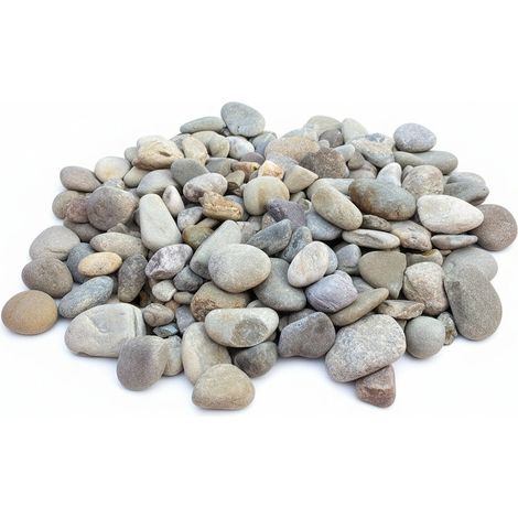 Canto rodado Rio Gris - Saco 20 kg. - 24-40 mm