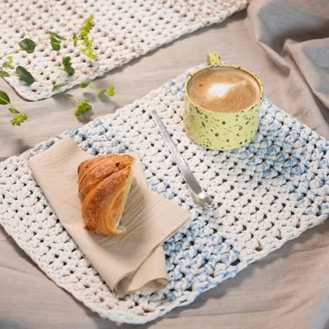Kit DIY - Creativ Company - Sets de table - 2 pcs - Débutant - Rectangulaire
