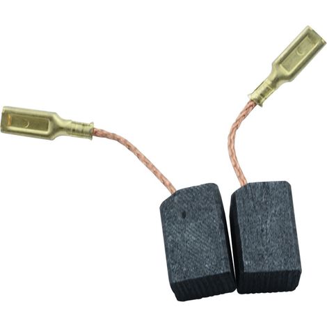 Balais de Charbon pour Black & Decker Coupeuse/Scie P5417 - 6,3x8x13,5mm