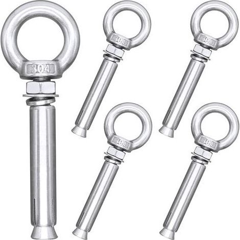 Boulons à Expansion M8 x 80 mm en Acier Inoxydable 304 Ancrages à Boulon 5 Pièces (1/5)