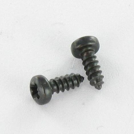 Vis tôle tête cylindrique bombée large Pozi 3.9X30 Acier zingué noir-500 pièces (1/2)