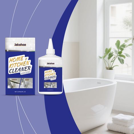 Haushalts-Fleckenentferner-Gel, vielseitig einsetzbar für die Reinigung von Haushalt, Küche und Bad, entfernt Flecken und Schimmelpilze bequem und spritzfrei – 237 ml -- DE (1/5)