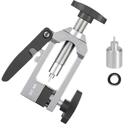 Coupe-tuyau de frein hydraulique polyvalent pour vélo - Coupe de tuyau d'huile pour un ajustement précis - Outil de disque hydraulique de vélo (1/4)