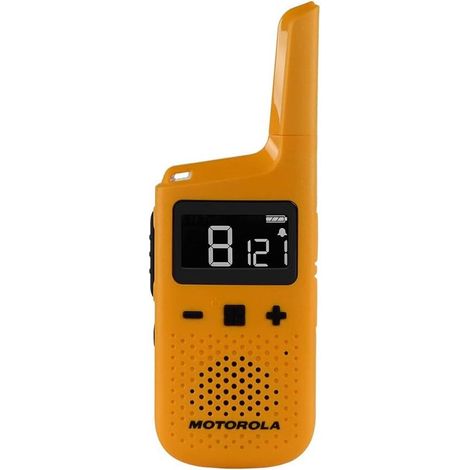 Lot de 2 Talkie Walkies - TALKABOUT T72 - PMR446 - Jaune - Longue portée - Indice IP54 - Idéal Randonnées (1/5)