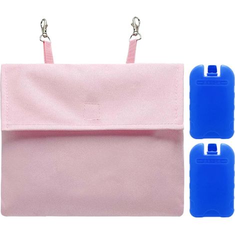 Reusable Ice Pack for Hutch, Cooling Accessories for Small Animals – Refreshing Pouch for Rabbits with Ice Pack for Hamster Chinchilla and Ferret on Days