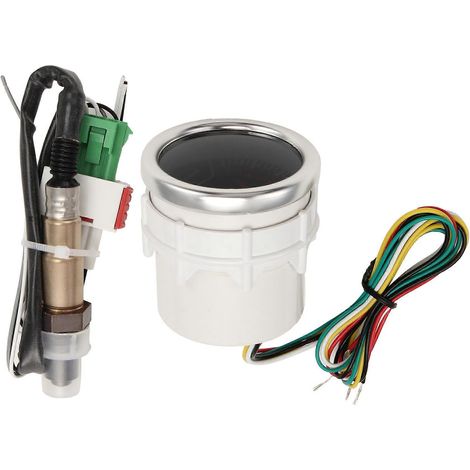 2 Zoll 52 mm Messgerät Luft-Kraftstoff-Verhältnis mit Schmalband-O2-Sauerstoffsensor 0258006028 LED-Messgerät Rennanzeige Auto 12 V (1/5)