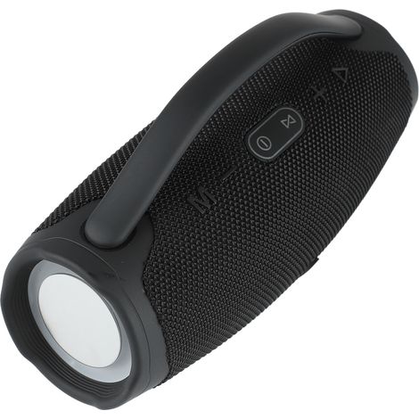 Enceinte Bluetooth RGB étanche, longue autonomie, portable et sans fil, idéale pour l'extérieur (noire). (1/5)