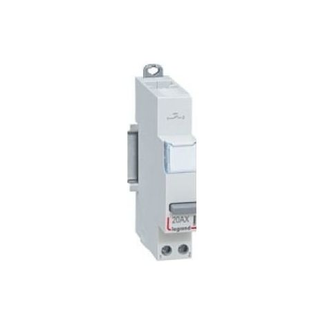 Interruttore a pulsante bistabile 1NC con lampada LED rossa 110/400V LP400