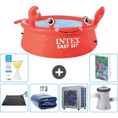 Intex Piscina Easy Set Rotonda - Granchio - 183x51 cm - 7-pezzi S42 (1/5)