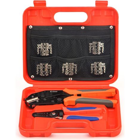 8-Piece Crimp Kit with Interchangeable Dies (1/5)
