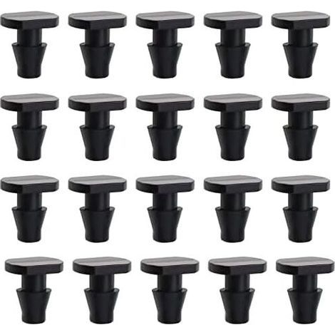 4/7 Plug 100pcs Irrigation Pipe Plug Replacement Drip Hose End Caps Capillary Irrigation Small Plug Accessories for Washing Machine Garden Watering Irrigation (1/5)