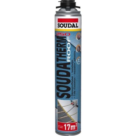 Soudal PU-Klebeschaum Soudatherm Roof 250 850ml 130296 (1/4)