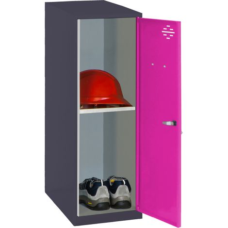 Simonrack Mini Armadietto in Metallo Antracite e Rosa 915x500x400 mm