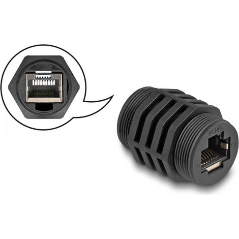 Delock MÃ³dulo incorporado RJ45 Cat.6A IP67 resistente al polvo y al agua