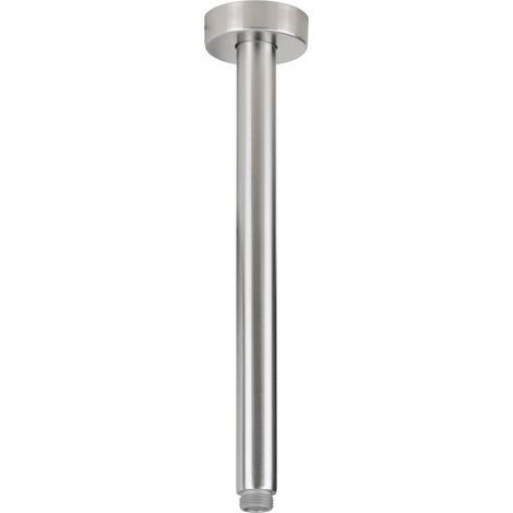 Bras de douche de plafond rond de 300 mm en acier inoxydable AISI 304 avec raccord standard 1/2"G Arqea Tuttotondo CP2211  Acier inoxydable (1/2)