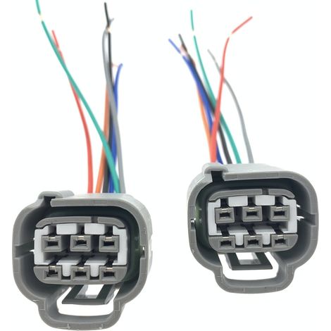 Headlight wiring harness connector compatible with Toyota Camry, Corolla, Highlander, Levin and Lexus RAV4 models (1/5)