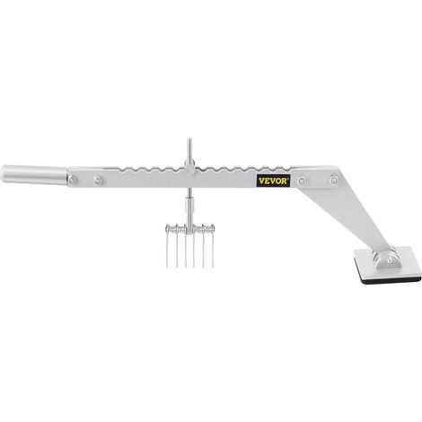 Barre de débosselage portable à 6 griffes en alliage d'aluminium, extracteur de bosses à une jambe pour la réparation des bosses de voiture (1/5)