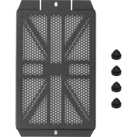 de protection de radiateur en acier inoxydable pour moto (1/5)