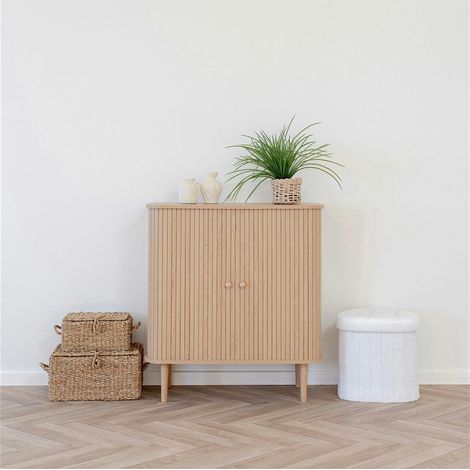 Petit buffet moderne à façade coulissante MATERA (1/5)