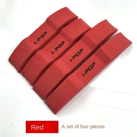 (rouge) Autocollant anti-collision pour voiture, bande de protection en mousse pour rétroviseur intérieur, bande anti-collision pour poignée de porte, protection anti-rayures (1/4)