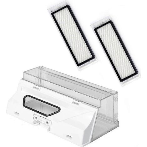 Staubbehälter für Roborock T6, T4, S50, S52, S51, S55 Saugroboter – Zubehör und Ersatzteile für Filter und Staubbehälter (1/5)
