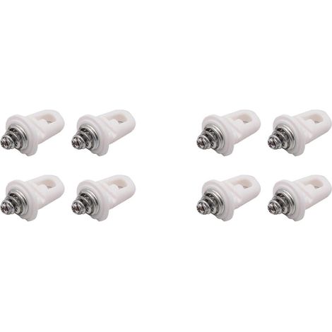 8 clips de fixation de pare-chocs avant pour Peugeot 407, 407SW, 607 et Citroën C5 (référence 743712) (1/5)