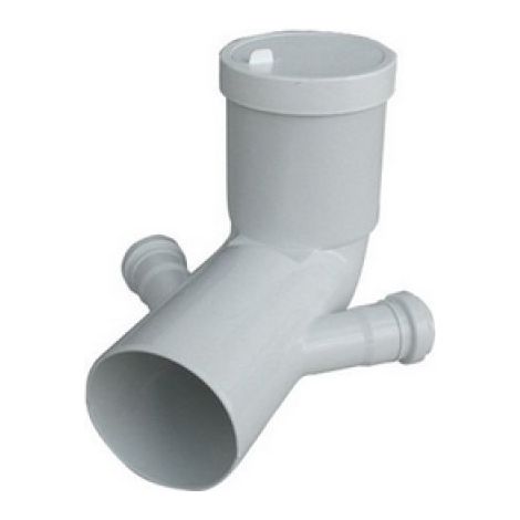CURVA BIANCA WC PROLUNGATA ATTACCO BICCHIERE DOPPIO VALSIR Diam. 110 / 50