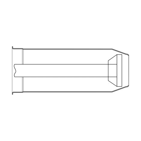 Flammkopfverlängerung um 100 mm WG10F/0-D - 23000934 von Weishaupt