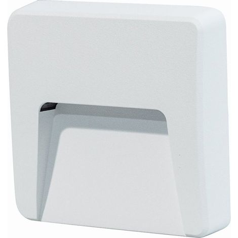 Segnapasso top light extra bi 3w led cct 300lm ip65 230v bianco policarbonato