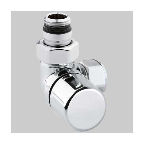 Valvola D Arredo ad Angolo Sinistro Termostatica Cromo 1/2 x 2419 Arteclima