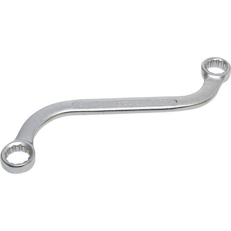 Clé Polygonale Double en S 14 x 15 mm - Douze Pans - Précision et Robustesse - Acier, Zones Difficiles - D-Work (1/5)