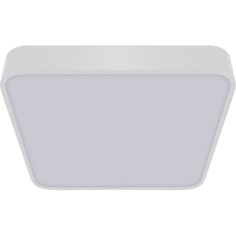 Plafoniera a LED 24W 1860lm 4000K bianca, forma quadrata totem Ideus 04097 (1/2)