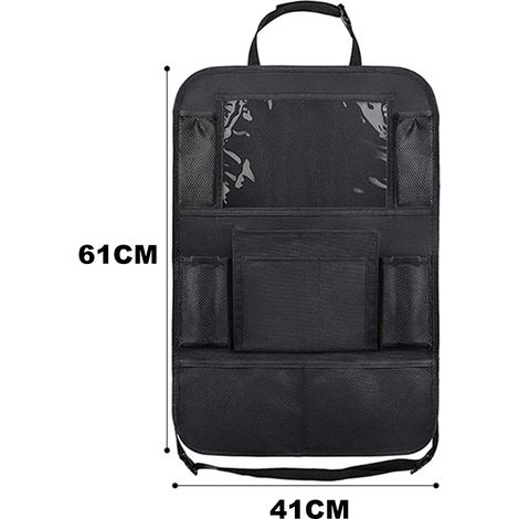 Organisateur de siège enfant pour dossier de siège avant (compatible BMW Série 1, 2, 3 et 5) : E30, E36, E39, E46, E60, G20, M3, E92, M4, 520d, X5, E53, 530i, F32, F10, G22, i3, F9 (1/5)