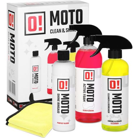 OMOTO O CARE PROTECTION AND SHINE MOTO (OMOTO) KIT DE REGALO PARA LAVADO Y CUIDADO DE MOTOCICLETAS (OLE-019) (1/4)