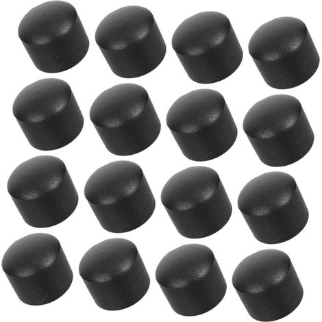 16pièces Embout Foot Caoutchouc Cache-Poteau De Sécurité Accessoires pour Table Foot De Remplacement Facile à Installer (1/5)