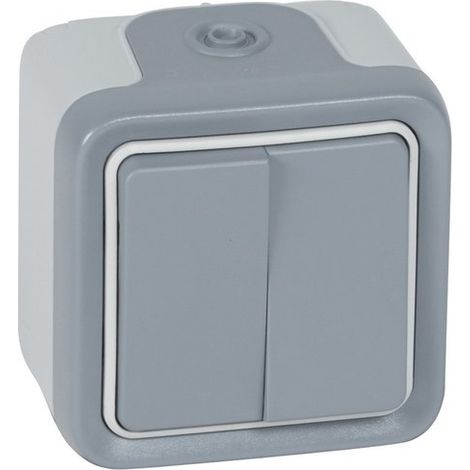 LEGRAND 069715 PLEXO  Conmutador doble superficie