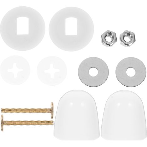 Capuchons de Boulons de Toilette, Acier Inoxydable (1/5)