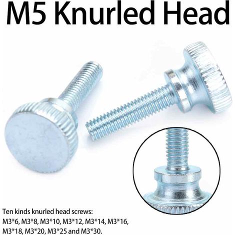 50 Stück verstellbare Stufen, Doppelgriff, Schlitzschraube mit hohem Kopf M530 (1/5)