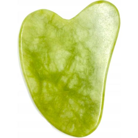 Pierre de massage facial Gua Sha - Jadeite