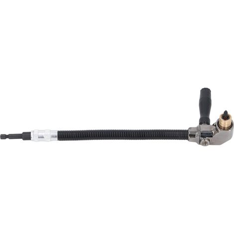 Rallonge flexible pour porte-embout d'angle à tige hexagonale de 6,35 mm (1/4 pouce) pour perceuse électrique portative (1/5)