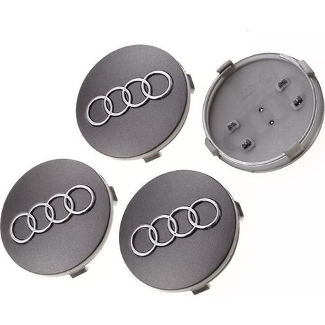 4 Pièce Cache moyeu 60MM- Couvercle de moyeu - Couvercle de Trou Central autoportant-DOU