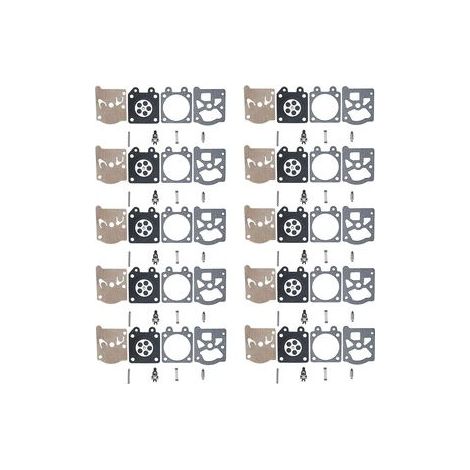 Kit réparation carburateur Stihl 021 023 025 MS210 MS230 MS250 – Lot 10 pièces, membranes et joints inclus (1/4)