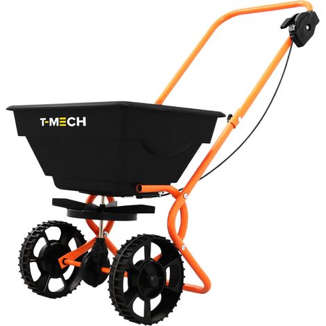 Carrello Spargitore Spargisale Seminatore Spargisemi Concimatore Spargiconcime 25KG
