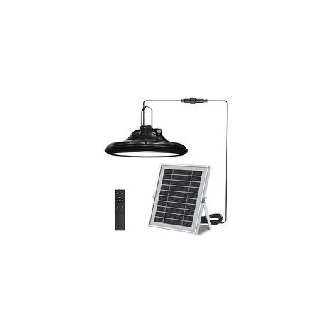 Lampe solaire extérieure 1200LM, 3 modes réglables, éclairage étanche IP65 pour jardin, camping et balcon (1/5)