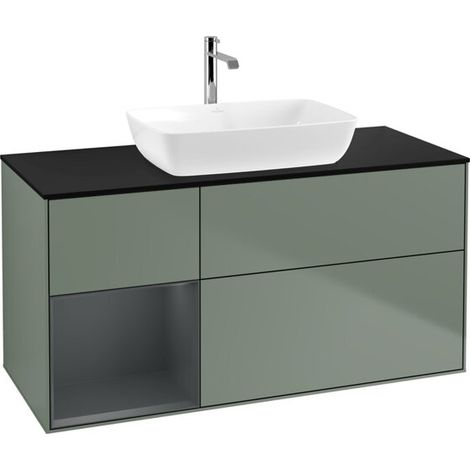 Villeroy & Boch F822HGGM Meuble sous-lavabo Finion F82 (1/2)