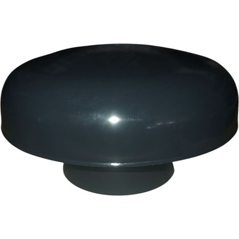 Chapeau de ventilation Ø 160 en métal – Couleur ardoise – Adapté pour sorties toiture – Compatible tous types de couvertures – Jardiboutique