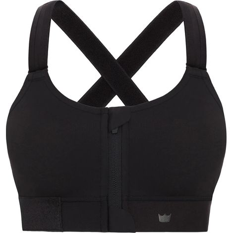SOUTIEN-GORGE DE SPORT NOIR SHEFIT MAINTIEN MOYEN RÉGLABLE 5XL (1/5)